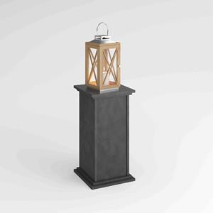 Huisenthuis.nl Bijzettafel Monica Antraciet 57 cm