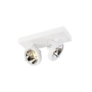 QAZQA Spot go - Wit - Modern - L 30cm