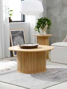 Giga Living Salontafel Nola Naturel Ø90 cm - 