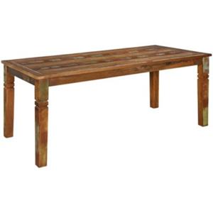FineBuy Esstisch Mango 90 cm breit braun