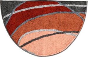 REDBEST Duschvorlage  halbrund Lynn terrakotta Gr. 50 x 80