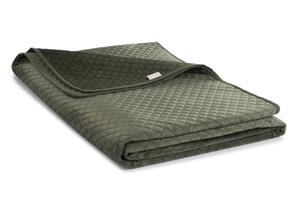 heckett&lane Heckett & Lane Heckett & Lane Victoria Bedsprei 270x260 Army Green