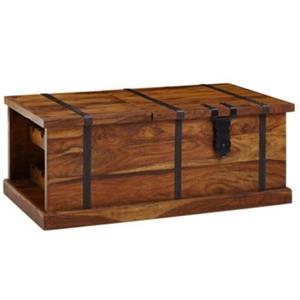 FineBuy Couchtisch 100 x 60 x 40 cm (LxBxH) braun