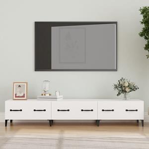 vidaXL TV-Schrank TV-Schrank Weiß 150x34,5x30 cm Holzwerkstoff (1-St)