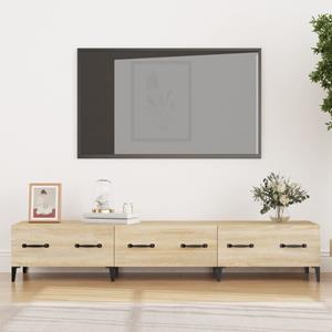 Tv-meubel 150x34,5x30 cm bewerkt hout sonoma eikenkleurig