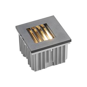 Arcchio Makio wand inbouwlamp, zwart, G9, IP65