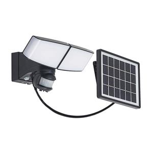 PRIOS Kalvito LED-Solar-Wandstrahler Sensor, 2-fl.