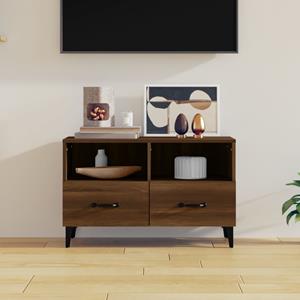 VidaXL TV-Schrank Braun Eichen-Optik 80x36x50 cm Holzwerkstoff 