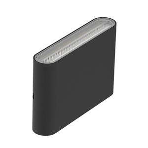 DOTLUX FLASK LED-Außenwandleuchte, schwarz, 17,5cm
