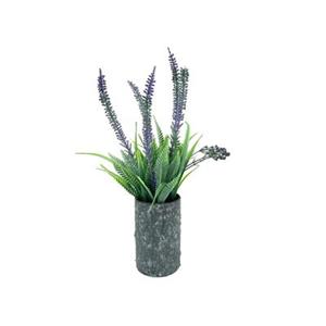 NTK-Collection Kunstblume Lavendel in Vase Leilani lila