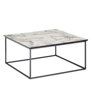 FineBuy Couchtisch 80 x 80 x 38 cm (LxBxH) weiß