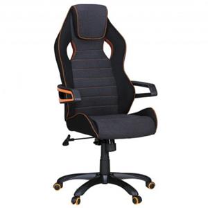 FineBuy Schreibtischstuhl 50 x 50 cm Sitzfläche Bezung aus Stoff schwarz
