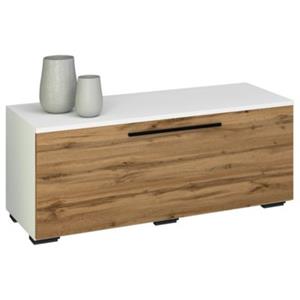 Ebuy24 - ArilaS tv Tisch 1 Klaptür weiß, Eiche dekor.