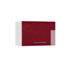 Vicco Hängeschrank 60cm (flach) Bordeaux Hochglanz Küchenschrank Dunstabzug Küchenzeile Fame-Line bordeaux