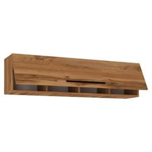 VCM Holz Wandregal Hängeregal Wandschrank Klappschrank Arila XL holzfarben