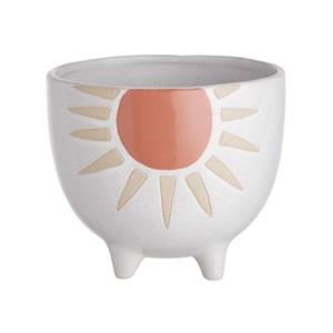 Butlers SUNNY-SIDE Blumentopf Ø16cm Blumentöpfe creme