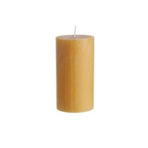 Butlers RUSTIC Stumpenkerze Höhe 13cm gelb