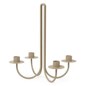 Ferm Living Sway Kerzenhalter Schwarz