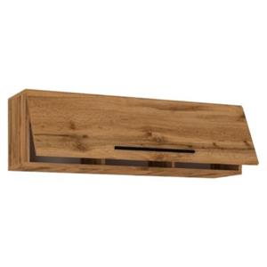 VCM Holz Wandregal Hängeregal Wandschrank Klappschrank Arila L holzfarben