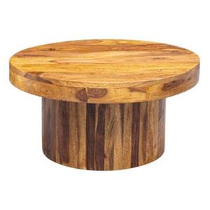 FineBuy Couchtisch 60 x 60 x 30 cm (LxBxH) braun