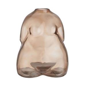 Butlers BODY LANGUAGE Vase Höhe 19cm hellbraun