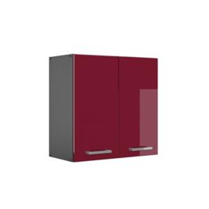 Vicco Küchenschrank Hängeschrank 60 cm R-Line Anthrazit bordeaux