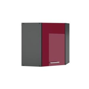 Vicco Küchenschrank Hängeschrank Eckhängeschrank 57 cm R-Line Anthrazit bordeaux