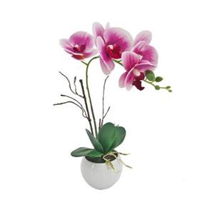 NTK-Collection Kunstblume Orchidee pink im Topf Leilani