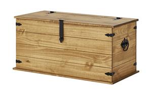 Truhe ¦ holzfarben ¦ Maße (cm): B: 50 H: 47  - Möbel Kraft