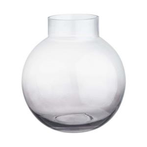 Butlers GLOBE Kugelvase Höhe 23cm grau