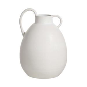 Butlers LENA Vase mit Henkel Höhe 32cm creme
