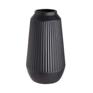 Butlers FINJA Vase Höhe 32cm schwarz