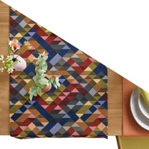 Sander Tischläufer Jacquard Salsa bunt