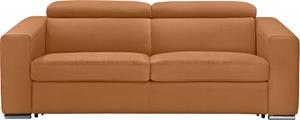Egoitaliano Schlafsofa Cabiria, Sofa inkl. Schlaffunktion, Kopfteile verstellbar, mit Metallfüßen