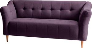 Exxpo - Sofa Fashion 3-Sitzer, mit Holzfüßen, frei im Raum stellbar