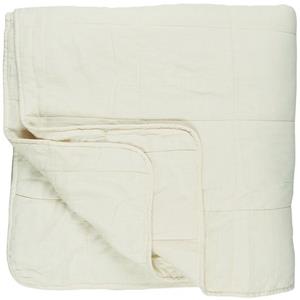 Ib Laursen Tagesdecke »Bettdecke Tagesdecke Überwurf Wohndecke Quilt Creme 240x240cm Laursen 6209-82«, 