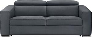 Egoitaliano Schlafsofa Cabiria, Sofa inkl. Schlaffunktion, Kopfteile verstellbar, mit Metallfüßen