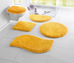 My Home Badematte Merida, Höhe 32 mm, rutschhemmend beschichtet, fußbodenheizungsgeeignet, Badteppich, Badematte, auch als 2 teiliges Set
