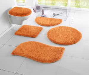 My Home Badematte Merida, Höhe 32 mm, rutschhemmend beschichtet, fußbodenheizungsgeeignet, Badteppich, Badematte, auch als 2 teiliges Set