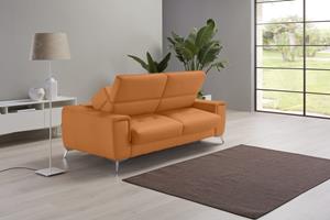 Egoitaliano Schlafsofa Francine, mit Bettfunktion, Kopfteil manuell verstellbar, mit Metallfüßen
