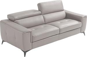 Egoitaliano Schlafsofa Francine, mit Bettfunktion, Kopfteil manuell verstellbar, mit Metallfüßen