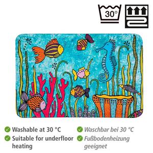 Wenko Badematte »Rollin'Art Ocean Life« , Höhe 5 mm, BxL: 45 x 70 cm