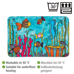 WENKO Badmat Rollin'Art Ocean Life BxL: 45 x 70 cm