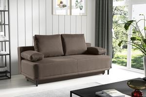 Werk2 Schlafsofa Street, 2-Sitzer Sofa und Schlafcouch mit Federkern & Bettkasten