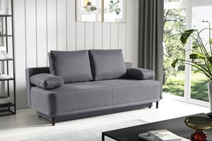 Werk2 Schlafsofa Street, 2-Sitzer Sofa und Schlafcouch mit Federkern & Bettkasten