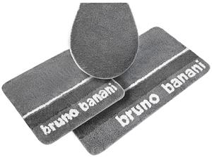 Bruno Banani Badematte Maja, Höhe 20 mm, rutschhemmend beschichtet, fußbodenheizungsgeeignet-strapazierfähig, weiche Haptik, mit Logo, Badematten auch als 3 teiliges Set erh&