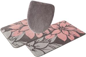 my home Badmat Susan Bloemmotief, badmat, badmatten ook als 3-delige set & rond