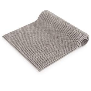 Blumtal Badematte »Chenille Badezimmerteppich, Badematte rutschfest« , strapazierfähig, rutschfest, Weicher Badvorleger, Badteppich / 40°C maschinenwaschbar