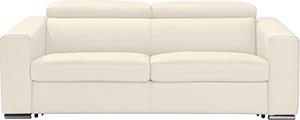 Egoitaliano Schlafsofa Cabiria, Sofa inkl. Schlaffunktion, Kopfteile verstellbar, mit Metallfüßen