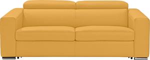 Egoitaliano Schlafsofa Cabiria, Sofa inkl. Schlaffunktion, Kopfteile verstellbar, mit Metallfüßen